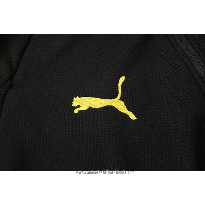 Chandal con Capucha del Borussia Dortmund 2021 2022 Negro